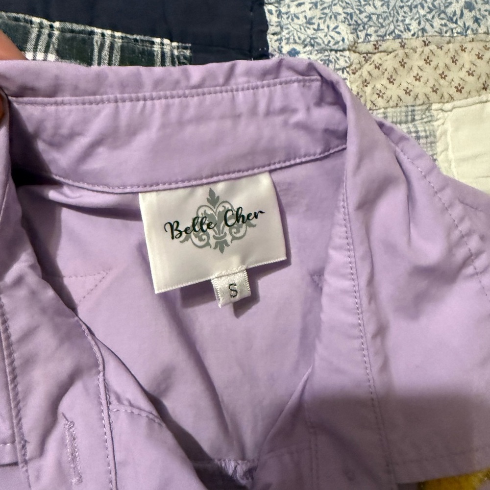 Belle Cher Lavender Shirt